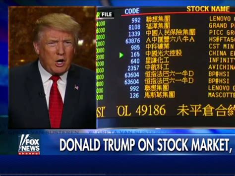 donald trump stock market